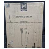 Draper Solar Lamp 2 pack