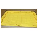 4pk. 27Gal. Totes, Black/Yellow