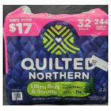 Quilted Northern bath tissue 32 rolls