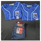 Boy's size 4/5 shirts and size 8 Levi's denim