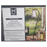 Solar Standing Floor Light. Not tested or checked