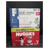 96ct. Box of Huggies Little Movers 360 Size 7