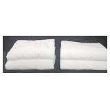 4 Bath Towels white