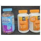 Daily Probiotic gummies 120 count. 2- Psyllium