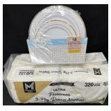 48ct. Pack of TableLuxe Plates