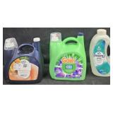 Gain laundry detergent 170oz. Downy fabric