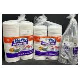 2- 320ct. Bags of 6ï¿½ Hefty Supreme Snack Plates