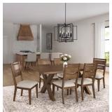 (MSRP: $899) Hastings 7-Piece Dining Table Set,