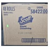Scott bath tissue 48 rolls