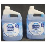 2- Dawn pot and pan detergent 1 gallon each