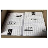 4- 36ct. Bags of Total Protection Pads for Women,