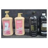 2- Caress body wash 30oz each. Tressemme shampoo
