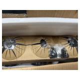 Deck Impressions Solar Globe Lights, 3pk,