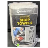 200pk. of Cotton Blend Shop Towels