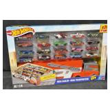 Hot Wheels City Mega Hauler + 20 Cars
