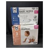 222ct. Box of Premium Size 3 Diapers
