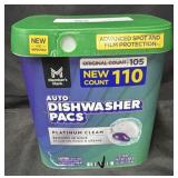 110ct. Tub of Auto Dishwasher Pacs