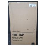Ninestars 13 gallon toe tap trashcan