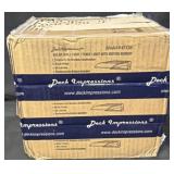 3 Boxes of Deck Impressions Solar Wall