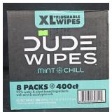Dude Wipew mint chill 400 count