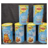 6- Lipton Lemon Iced Tea mix 5lb each