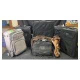 Group of suitcases & bags, TravelPro, Wenger,