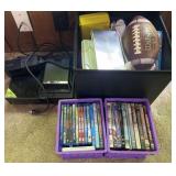 Storage ottoman with games, XBox One (will Not