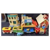 Group of vintage toys