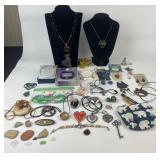 Group of fashion jewelry and more