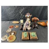 Group of Decrative accessories, Kachina doll,