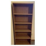 Wooden bookcase, 29' x 12' x 71' high
