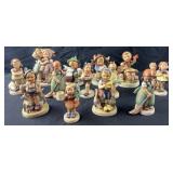 12 Hummel figurines, 3.5'-5.5' high