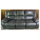 Ashley Furniture faux leather dual reclining