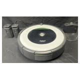 Rooms IRobot vacuum with docking station and 2
