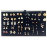 Group of fashion earrings