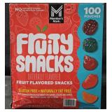Fruity Snacks 100 pouches