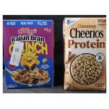 Raisin Bran Crunch 42oz. Cinnamon Cheerios