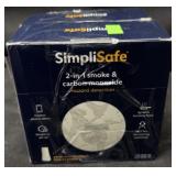 2pk. SimpliSafe 2-in-1 Smoke & Carbon Monoxide