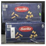 2- Barilla pasta 6 box variety pack each