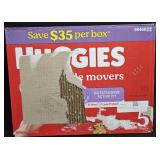 Huggies Little Movers size 5 diapers 148 count