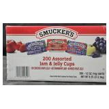 Smuckers assorted jelly cups 200 count