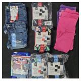 Girl's clothes sizes 6 to 7/8. Shorts, leggings.