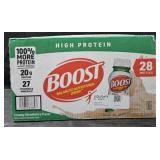 Boost Strawberry nutritional shakes 28 pack 8oz