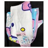 2pk. Hello Kitty Kids Bath Towels