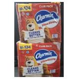 2- Charmin Ultra Strong bath tissue 32 rolls each