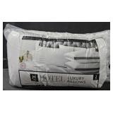 King size luxury pillows. Set of 2