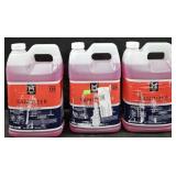 3- Sanitizer 1 gallon each