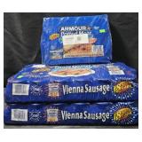 2- Vienna Sausage 18 cans each. Potted Meat 12