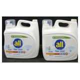 2- All laundry detergent 208oz each