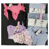 Women's size Small pajama set, dresses, bathing